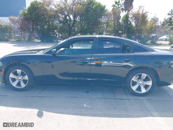 2017 Dodge Charger SXT with VIN 2C3CDXHG6HH524597, listed as a IAAI auction lot 41969871 with 1 mi miles. Bid and sale history available at carsss.com. Image 14.