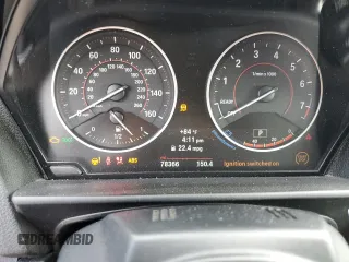 2017 BMW 2 Series M240i xDrive with VIN WBA2L3C33HV667390, listed as a Copart auction lot 71800544 with 78,366 mi miles and Salvage Title. Bid and sale history available at carsss.com. Image 9.