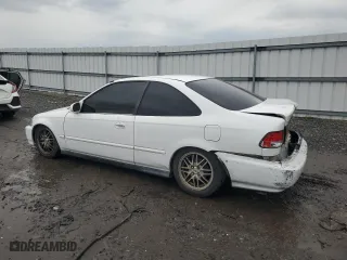 1996 Honda Civic EX with VIN 1HGEJ8243TL027425, listed as a Copart auction lot 52116615 with 243,028 mi miles and Salvage Title. Bid and sale history available at carsss.com. Image 2.