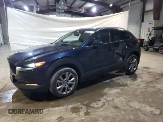 2023 Mazda CX-30 2.5 S Premium Package with VIN 3MVDMBDM3PM566318, listed as a Copart auction lot 86710304 with 7,930 mi miles and Salvage Title. Bid and sale history available at carsss.com. Image 1.