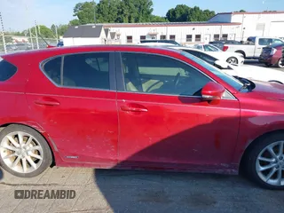 2011 Lexus CT 200h with VIN JTHKD5BH1B2032281, listed as a IAAI auction lot 42631957 with 180,551 mi miles and . Bid and sale history available at DreamBid. Image 13.