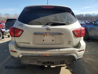 2017 Nissan Pathfinder SL z VIN 5N1DR2MM0HC602550, wystawiony jako Copart lot #46510725 z przebiegiem 118 020 mil mil oraz Szkoda całkowita • Salvage title. Historia ofert i sprzedaży dostępna na DreamBid. Obrazek 6.