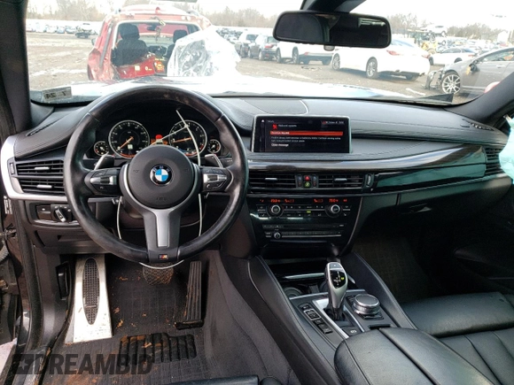 2019 BMW X6 xDrive35i with VIN 5UXKU2C50K0Z64082, listed as a Copart auction lot 37457053 with 63,228 mi miles. Bid and sale history available at carsss.com. Image 8.
