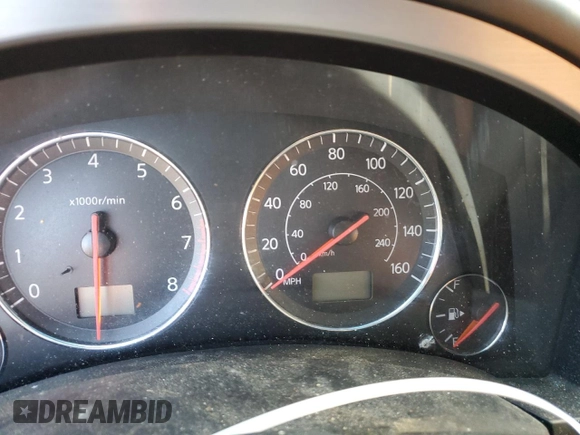 2003 Infiniti FX Options with VIN JNRAS08W63X208760, listed as a Copart auction lot 80618814 with Not Provided miles and Salvage Title. Bid and sale history available at DreamBid. Image 9.