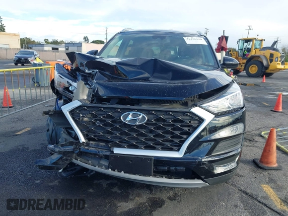 2019 Hyundai Tucson Ultimate with VIN KM8J3CAL3KU973595, listed as a IAAI auction lot 41436854 with 24,218 mi miles. Bid and sale history available at carsss.com. Image 12.