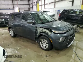 2021 Kia Soul S with VIN KNDJ23AU1M7786387, listed as a Copart auction lot 45479255 with 35,389 mi miles and Salvage Title. Bid and sale history available at carsss.com. Image 4.