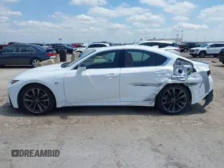 2023 Lexus IS 350 F Sport z VIN JTHGZ1B25P5059873, wystawiony jako IAAI lot #42203427 z przebiegiem 40 084 mil mil oraz . Historia ofert i sprzedaży dostępna na DreamBid. Obrazek 14.
