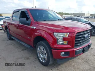 2017 Ford F-150 XL with VIN 1FTEW1CG7HKC22876, listed as a IAAI auction lot 41477067 with 128,045 mi miles. Bid and sale history available at carsss.com. Image 1.
