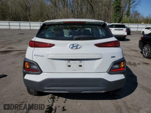 2018 Hyundai Kona SE with VIN KM8K1CAA7JU148263, listed as a Copart auction lot 53113385 with Not Provided miles and Salvage Title. Bid and sale history available at DreamBid. Image 6.