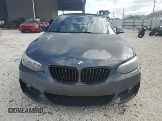 2017 BMW 2 Series 230i with VIN WBA2K9C36H7A26375, listed as a Copart auction lot 47055625 with 62,165 mi miles and Salvage title. Bid and sale history available at DreamBid. Image 5.