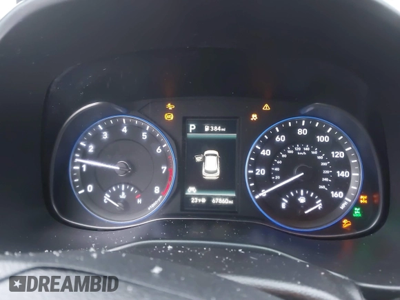 2021 Hyundai Kona Night Edition with VIN KM8K6CA59MU710026, listed as a IAAI auction lot 41266327 with 67,860 mi miles and . Bid and sale history available at DreamBid. Image 7.