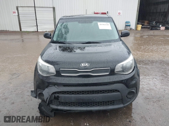 2018 Kia Soul with VIN KNDJN2A27J7549852, listed as a IAAI auction lot 41582249 with 90,527 mi miles. Bid and sale history available at carsss.com. Image 12.