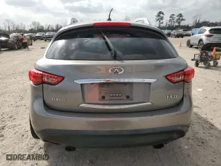 2009 Infiniti FX35 with VIN JNRAS18U49M101348, listed as a Copart auction lot 48362425 with 183,928 mi miles and Salvage Title. Bid and sale history available at carsss.com. Image 6.