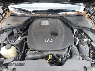 2017 Infiniti Q50 2.0t Premium with VIN JN1CV7AR0HM681837, listed as a IAAI auction lot 41724953 with 55,178 mi miles. Bid and sale history available at carsss.com. Image 10.