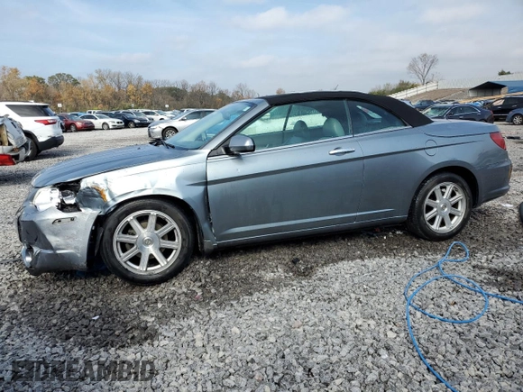 2008 Chrysler Sebring Limited with VIN 1C3LC65M48N573828, listed as a Copart auction lot 82612964 with 64,973 mi miles and Salvage Title. Bid and sale history available at carsss.com. Image 1.