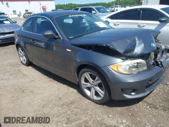 2013 BMW 1 Series 128i with VIN WBAUP7C57DVP25145, listed as a IAAI auction lot 42186423 with 131,222 mi miles and . Bid and sale history available at DreamBid. Image 1.