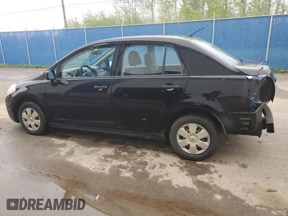2009 Nissan Versa 1.6 with VIN 3N1CC11E99L439690, listed as a Copart auction lot 57573945 with 237,314 mi miles and Salvage title. Bid and sale history available at DreamBid. Image 2.