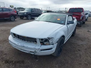 2007 Ford Mustang Deluxe with VIN 1ZVFT84N675266543, listed as a IAAI auction lot 41106799 with 132,127 mi miles and . Bid and sale history available at carsss.com. Image 18.