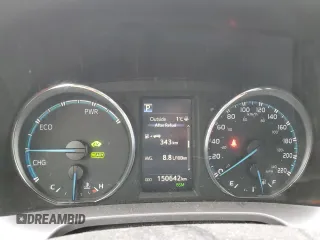 2018 Toyota RAV4 Hybrid SE with VIN JTMJJREV6JD225530, listed as a Copart auction lot 52000985 with 150,642 mi miles and Salvage title. Bid and sale history available at DreamBid. Image 9.