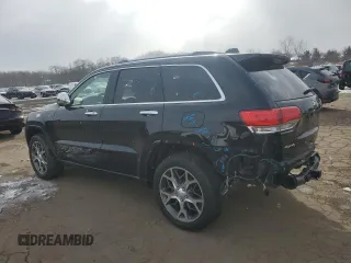 2020 Jeep Grand Cherokee Overland with VIN 1C4RJFCG9LC218943, listed as a Copart auction lot 44922295 with 50,674 mi miles and Salvage Title. Bid and sale history available at carsss.com. Image 2.