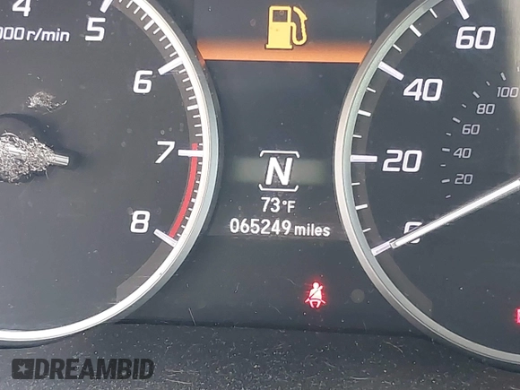 2020 Acura ILX w/Premium Pkg with VIN 19UDE2F76LA009773, listed as a IAAI auction lot 41902574 with 65,249 mi miles. Bid and sale history available at carsss.com. Image 15.