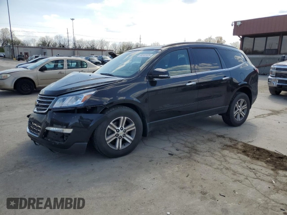 2016 Chevrolet Traverse LT z VIN 1GNKVGKD6GJ224615, wystawiony jako Copart lot #54907605 z przebiegiem Nie podano mil oraz Szkoda całkowita • Salvage title. Historia ofert i sprzedaży dostępna na DreamBid. Obrazek 1.