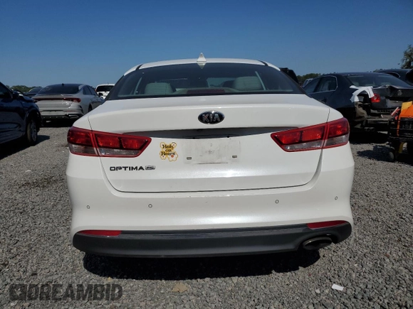 2018 Kia Optima LX with VIN 5XXGT4L32JG180889, listed as a Copart auction lot 53257725 with 64,896 mi miles and Salvage Title. Bid and sale history available at carsss.com. Image 6.