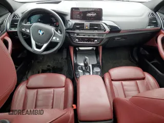 2020 BMW X4 xDrive30i with VIN 5UX2V1C09LLZ32596, listed as a Copart auction lot 50920575 with 50,391 mi miles and Clean Title. Bid and sale history available at carsss.com. Image 8.