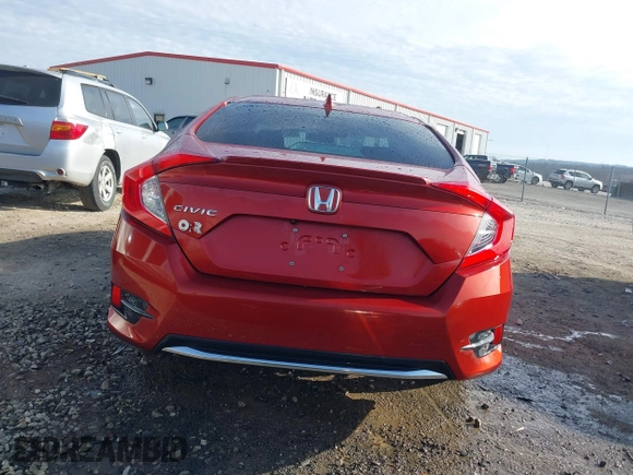 2021 Honda Civic Sedan EX-L with VIN 2HGFC1F76MH701303, listed as a IAAI auction lot 41455021 with 92,347 mi miles. Bid and sale history available at carsss.com. Image 16.