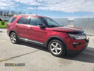 2018 Ford Explorer XLT with VIN 1FM5K7D85JGC04709, listed as a Copart auction lot 50596605 with 118,714 mi miles and Salvage Title. Bid and sale history available at DreamBid. Image 4.