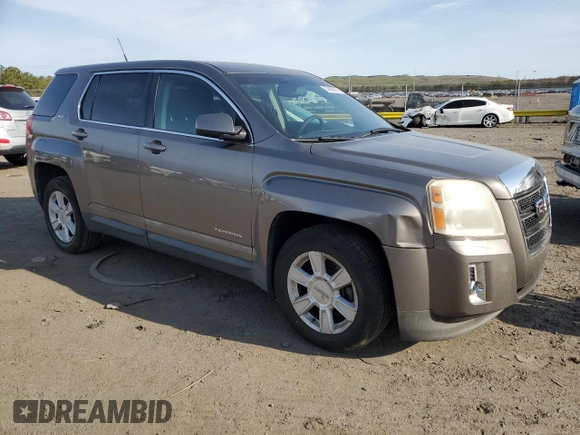 2010 GMC Terrain SLE-1 with VIN 2CTFLCEW5A6299644, listed as a Copart auction lot 53606505 with 123,593 mi miles and Clean Title. Bid and sale history available at carsss.com. Image 4.