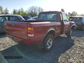 1998 Ford Ranger XL with VIN 1FTYR10C5WPA62518, listed as a Copart auction lot 53660105 with 256,060 mi miles and Salvage title. Bid and sale history available at DreamBid. Image 3.