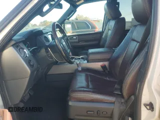 2015 Ford Expedition EL Platinum with VIN 1FMJK1MT9FEF02358, listed as a Copart auction lot 85287004 with 172,024 mi miles and Salvage Title. Bid and sale history available at carsss.com. Image 7.