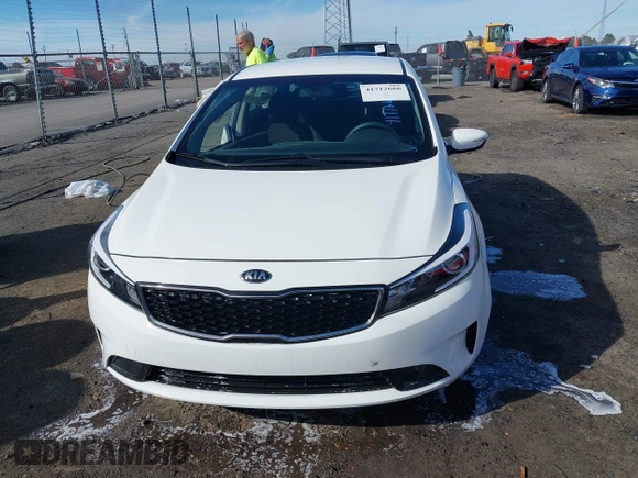 2017 Kia Forte5 LX with VIN KNAFK5A83H5667498, listed as a IAAI auction lot 41712666 with 23,745 mi miles. Bid and sale history available at carsss.com. Image 12.