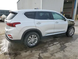 2019 Hyundai Santa Fe SE z VIN 5NMS2CAD3KH105642, wystawiony jako Copart lot #56133945 z przebiegiem 55 621 mil mil oraz Szkoda całkowita • Salvage title. Historia ofert i sprzedaży dostępna na DreamBid. Obrazek 3.