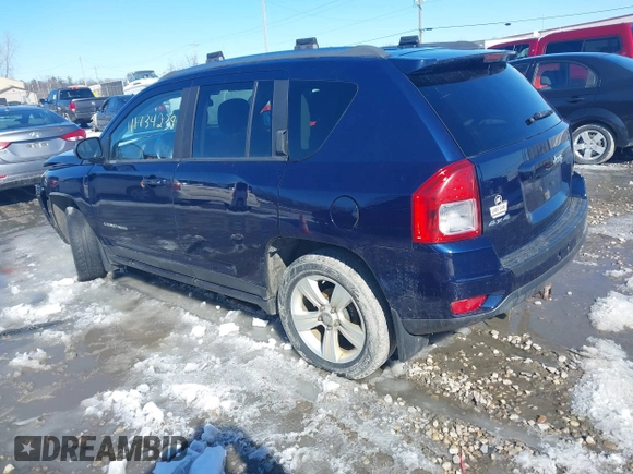 2012 Jeep Compass Sport with VIN 1C4NJDBB3CD577286, listed as a IAAI auction lot 41734239 with 119,972 mi miles. Bid and sale history available at carsss.com. Image 3.