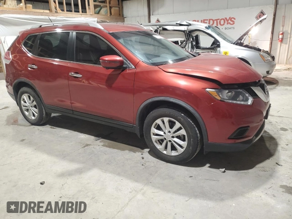 2016 Nissan Rogue S with VIN JN8AT2MT0GW006646, listed as a Copart auction lot 87659935 with 194,233 mi miles and Salvage Title. Bid and sale history available at carsss.com. Image 4.