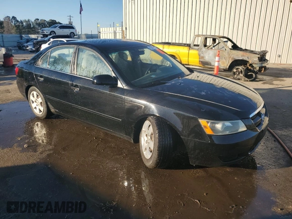 2007 Hyundai Sonata GLS with VIN 5NPET46C57H236632, listed as a Copart auction lot 43047295 with 475,610 mi miles and Salvage Title. Bid and sale history available at DreamBid. Image 4.
