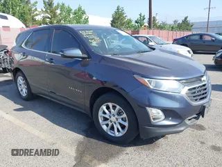 2018 Chevrolet Equinox LT with VIN 3GNAXJEV7JS536312, listed as a IAAI auction lot 42643403 with 168,673 mi miles and . Bid and sale history available at DreamBid. Image 1.