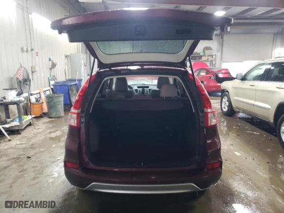 2015 Honda CR-V EX-L with VIN 2HKRM4H76FH626359, listed as a Copart auction lot 46634085 with 97,163 mi miles and Salvage Title. Bid and sale history available at carsss.com. Image 6.