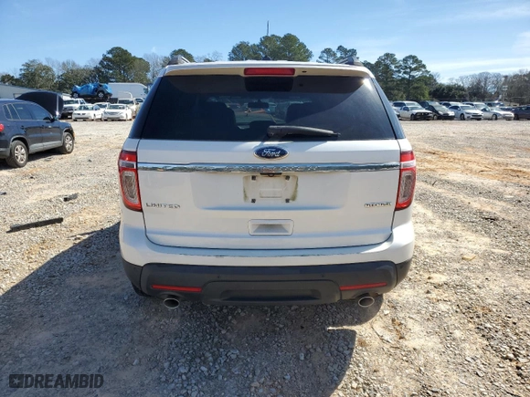 2014 Ford Explorer Limited with VIN 1FM5K7F80EGA60652, listed as a Copart auction lot 45896435 with 199,044 mi miles and Salvage Title. Bid and sale history available at carsss.com. Image 6.