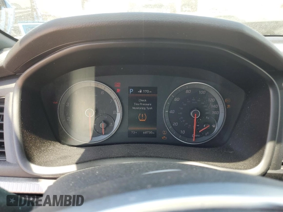 2018 Hyundai Sonata SEL with VIN 5NPE34AF6JH699615, listed as a Copart auction lot 53495005 with 68,730 mi miles and Salvage Title. Bid and sale history available at DreamBid. Image 9.