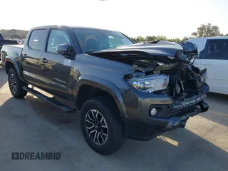 2023 Toyota Tacoma 4WD SR with VIN 3TMCZ5AN7PM587833, listed as a IAAI auction lot 41853887 with 16,532 mi miles. Bid and sale history available at carsss.com. Image 1.