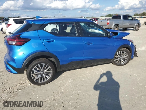 2024 Nissan Kicks SV with VIN 3N1CP5CV9RL549258, listed as a Copart auction lot 87010154 with Not Provided miles and Non Repairable. Bid and sale history available at DreamBid. Image 3.