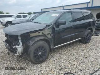 2015 Dodge Durango SXT with VIN 1C4RDJAG5FC746111, listed as a Copart auction lot 61218245 with 142,196 mi miles and Clean title. Bid and sale history available at DreamBid. Image 1.
