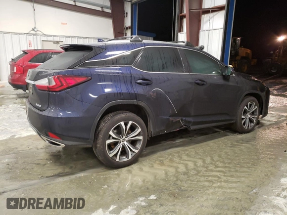 2020 Lexus RX with VIN 2T2HZMAA5LC166494, listed as a Copart auction lot 35879063 with 18,394 mi miles. Bid and sale history available at carsss.com. Image 3.