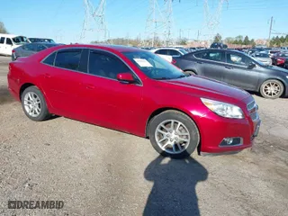 2013 Chevrolet Malibu ECO with VIN 1G11F5SR3DF159540, listed as a IAAI auction lot 42002291 with 113,999 mi miles. Bid and sale history available at carsss.com. Image 1.