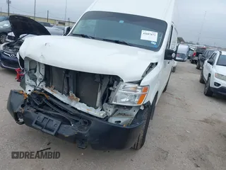 2017 Nissan NV SV with VIN 1N6AF0LY1HN804288, listed as a IAAI auction lot 41607673 with 196,111 mi miles. Bid and sale history available at carsss.com. Image 2.