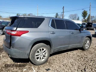 2018 Chevrolet Traverse LS with VIN 1GNEVFKW2JJ213644, listed as a Copart auction lot 48276425 with 93,462 mi miles and Salvage Title. Bid and sale history available at carsss.com. Image 3.