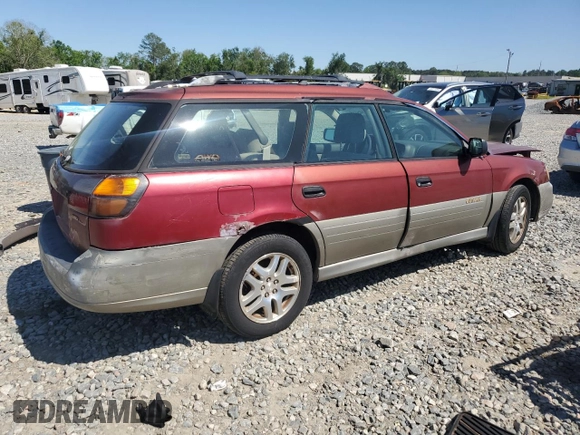 2003 Subaru Legacy Outback with VIN 4S3BH675937605264, listed as a Copart auction lot 53345015 with 221,510 mi miles and Salvage title. Bid and sale history available at DreamBid. Image 3.